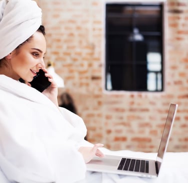 The most serene massage centre in Korattur at Golden Dreams with very soothing interiors