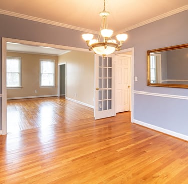 clean empty house