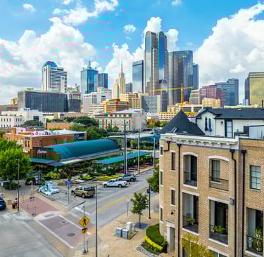 downtown Dallas, TX