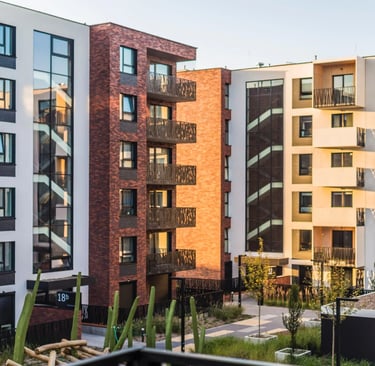 mixed use apartment complex