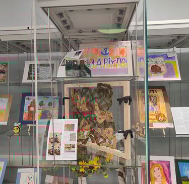 items on display