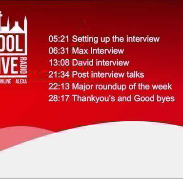 Children of War Art. Liverpool Live Radio, Liverpool, UK.