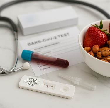 Un test pour détecter les allergie alimentaire à domicile