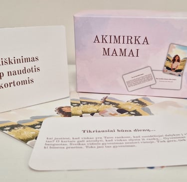 Psichologinės kortelės mamoms