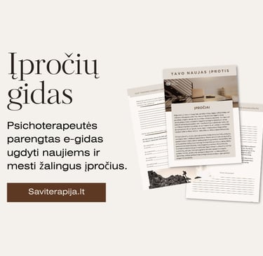 kaip atsisakyti žalingų įpročių