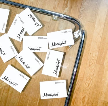 microlot business cards