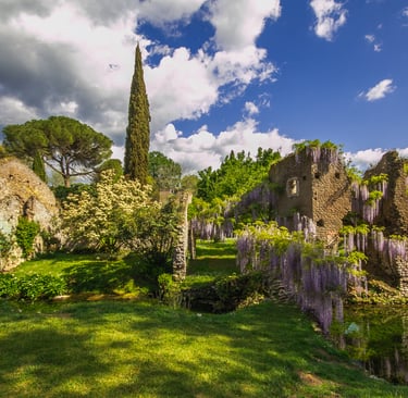 giardino- garden- Ninfa- Italy- romantic-spring-primavera
