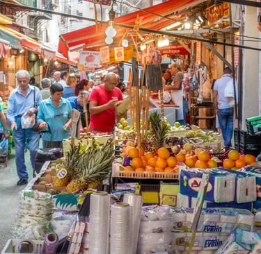 Palermo mercato market Sicily