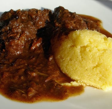 polenta capriolo comfort food Italy