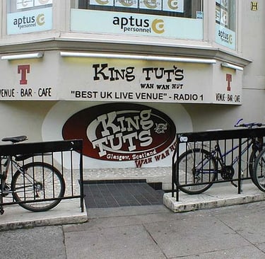 King Tut's Wah Wah Hut Glasgow, UK