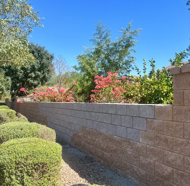 Block Fence Repair