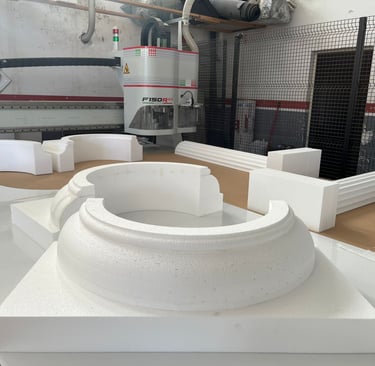 profili 3d in polistirolo