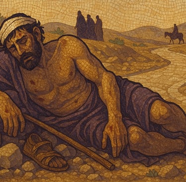 The real impact of the Good Samaritan isn't felt until readers see themselves as the victim.
