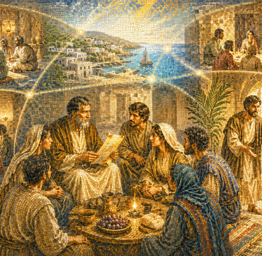 Johannine epistles offer communal formation.