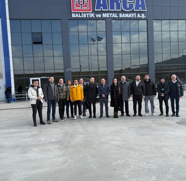 NCU Teknoloji Danışmanları ARCA Balistik ve Metal Sanayi Temelli Ankara
