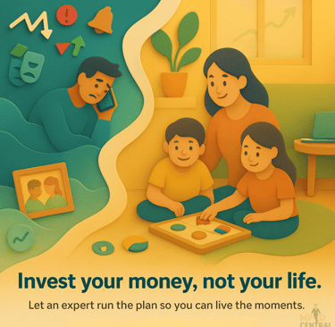 INVEST MONEY, NOT YOUR LIFE