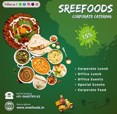 SreeFoods Corporate Catering Services - Hyderabad