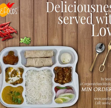 SreeFoods Corporate Catering Services - Hyderabad