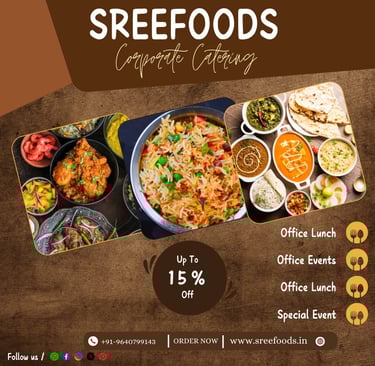 SreeFoods Corporate Catering Services - Hyderabad