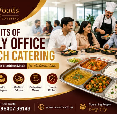 Benefits of Daily Office Lunch Catering