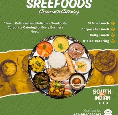 SreeFoods Corporate Catering Services - Hyderabad