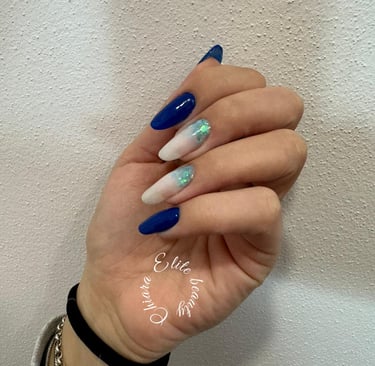 womens hands with manicured nails