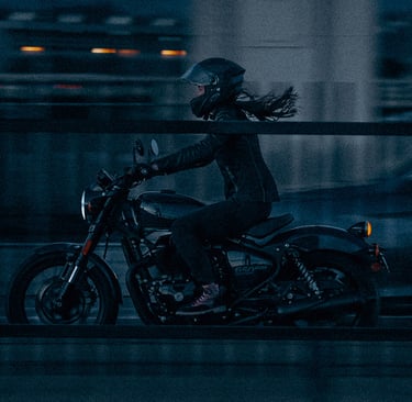 die Nacht zum Tage machen und die Freiheit genießen, Motorrad Vermietung Mallorca