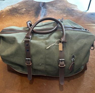 Taschen für den Kurz-Urlaub, Canvas Vintage, Mallorca Royal Motos y mas