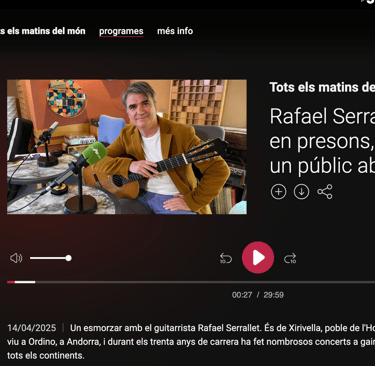 Portada del programa Tots els Matins del món de Catalunya Música - Catalunya Radio