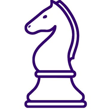ícono de pieza de ajedrez, caballo de ajedrez, estrategia, Misión Legathea