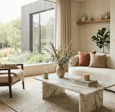 QUIET luxury e marmo