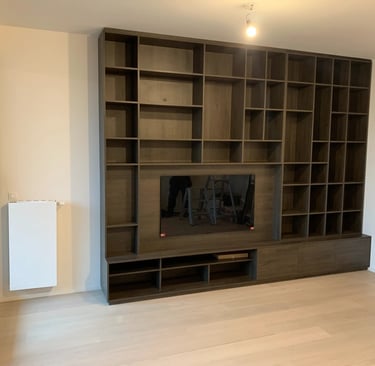 meuble TV sur mesure bruxelles