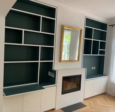 bibliothèque sur mesure Anvers