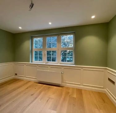 avant après menuiserie sur mesure Belgique