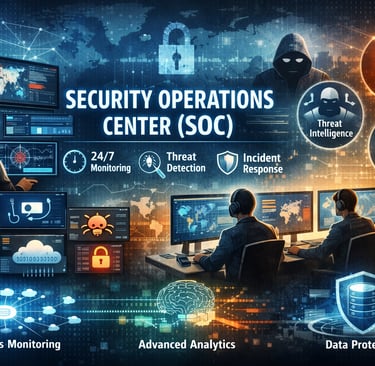 Security operations center in action