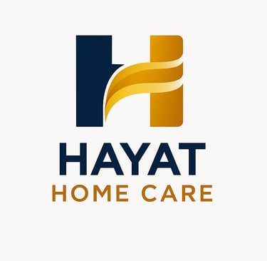 a logo for a home care business