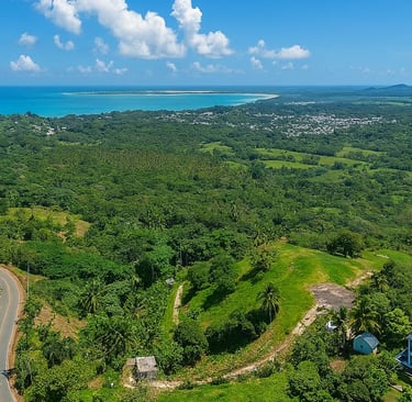 Vista Serena — Terrain haut de gamme vue mer à Miches