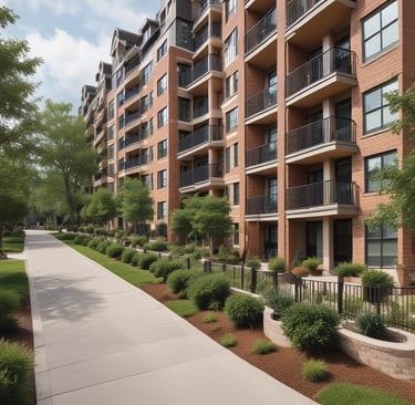 Bright living room with modern inventory