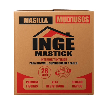 caja de masilla multiusos 28kilos