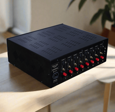 PA 200X8 Power Amplifier