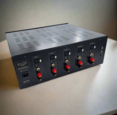 Eight Audio Five Channel Power Amplifier