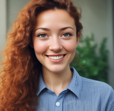 woman wearing black crew-neck shirt