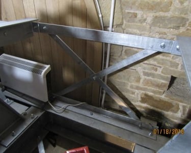 Completion of bell frame