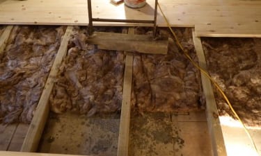 New bell chamber floor installation