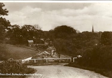 Town End, Butterton. Circa 1930