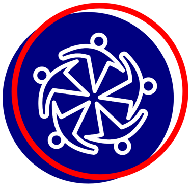 Values Statement - Blue and Red Circle