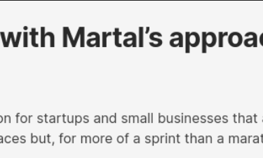 Screenshot from the article, "Martal Group for lead generation? What high volume really means"