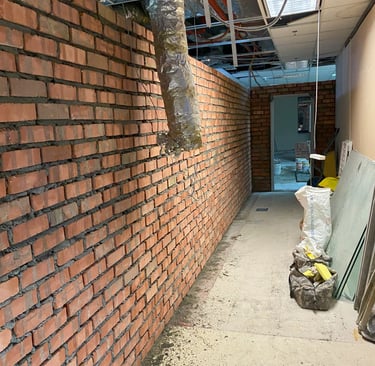 Fire Retain Wall