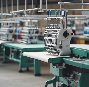 Industrial Embroidery Machine