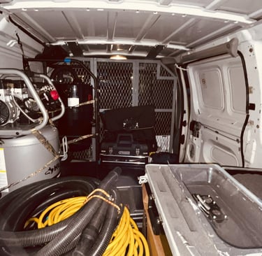 Professional airduct cleaning equipment 
